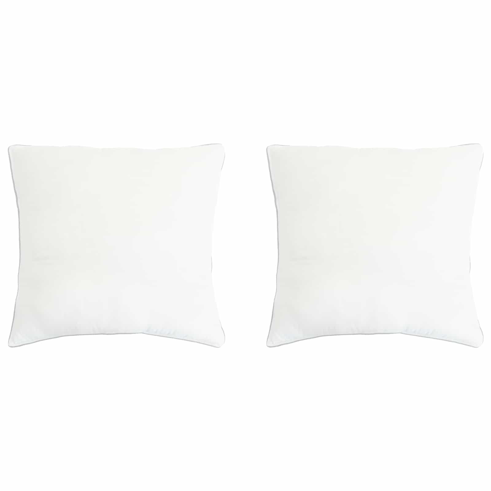 Hoofdkussen 2 pcs Wit 40 x 40 cm Bamboevezel image 1