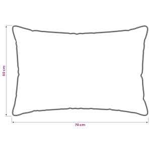 Polštář 2 pcs Bílá 60 x 70 cm Bambusové vlákno - obrázek 6