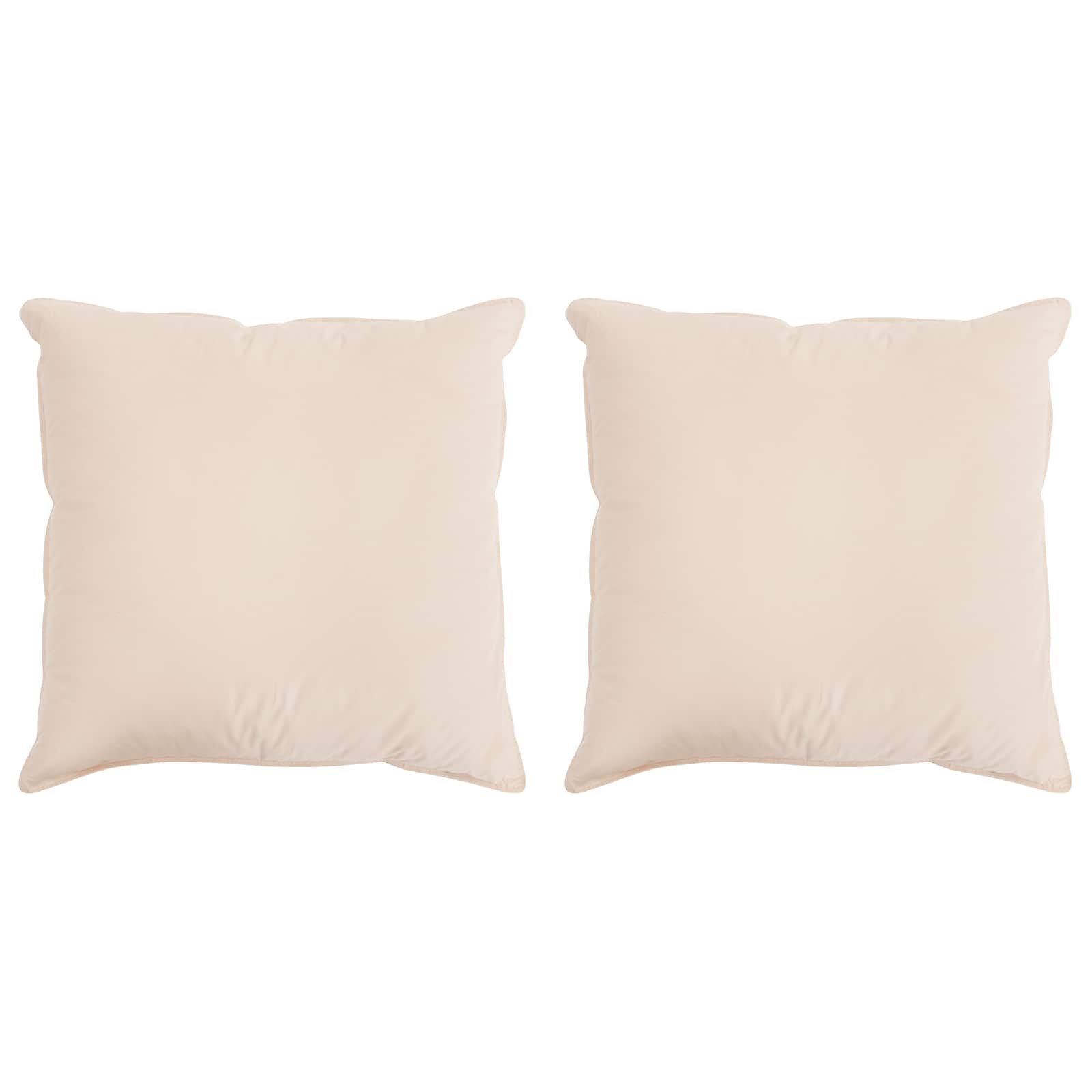 Hoofdkussen 2 pcs Beige 40 x 40 cm Kapokvezel image 2