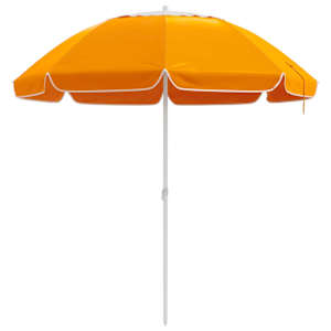 Zahradní slunečník 240 cm 170T polyester Oranžová - obrázek 2