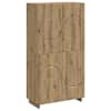 vidaXL K&otilde;rge kapp Artisan tamm 79 x 41 x 151 cm Tehispuit