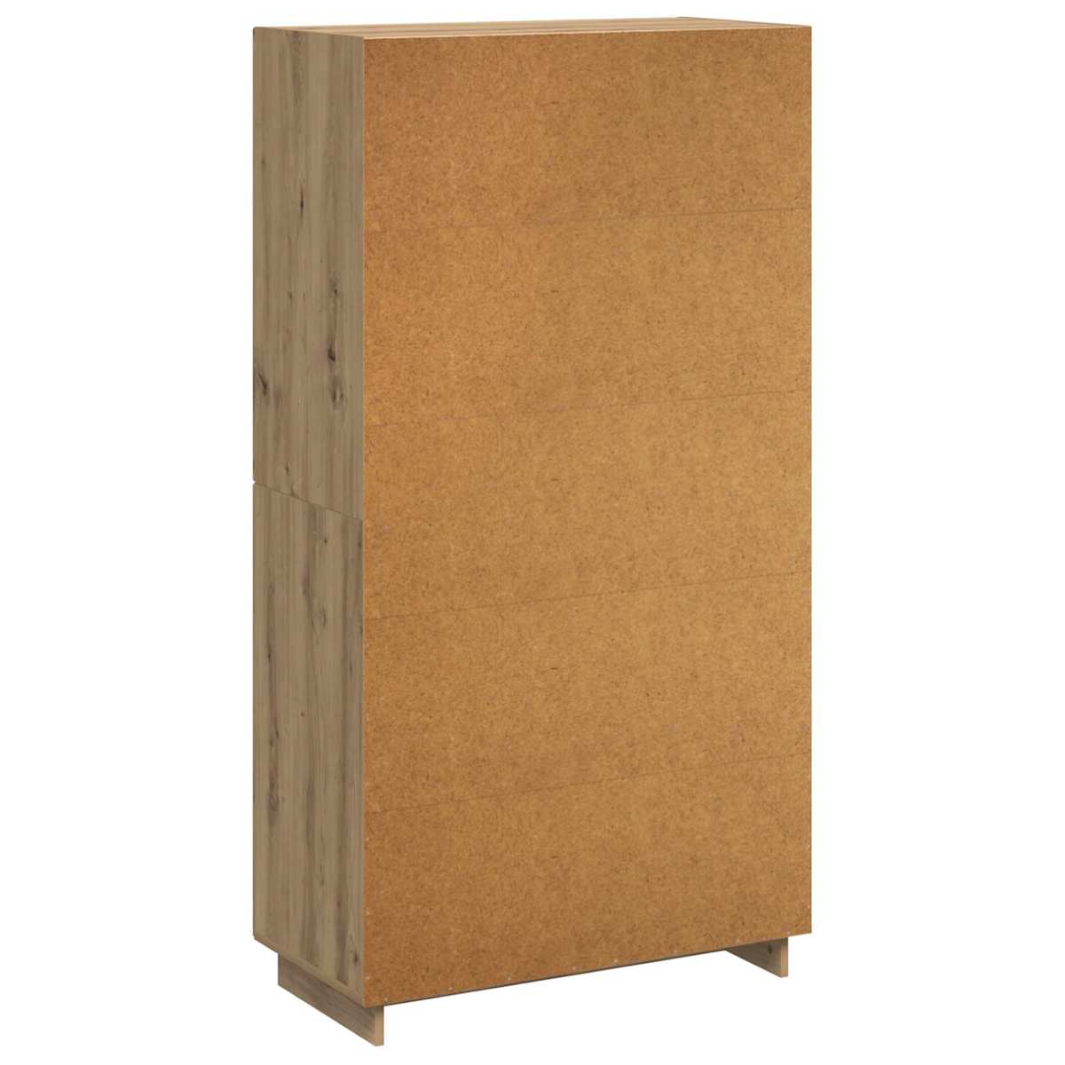 Highboard 79 x 41 x 151 cm Konstrueret træ - Billede 6