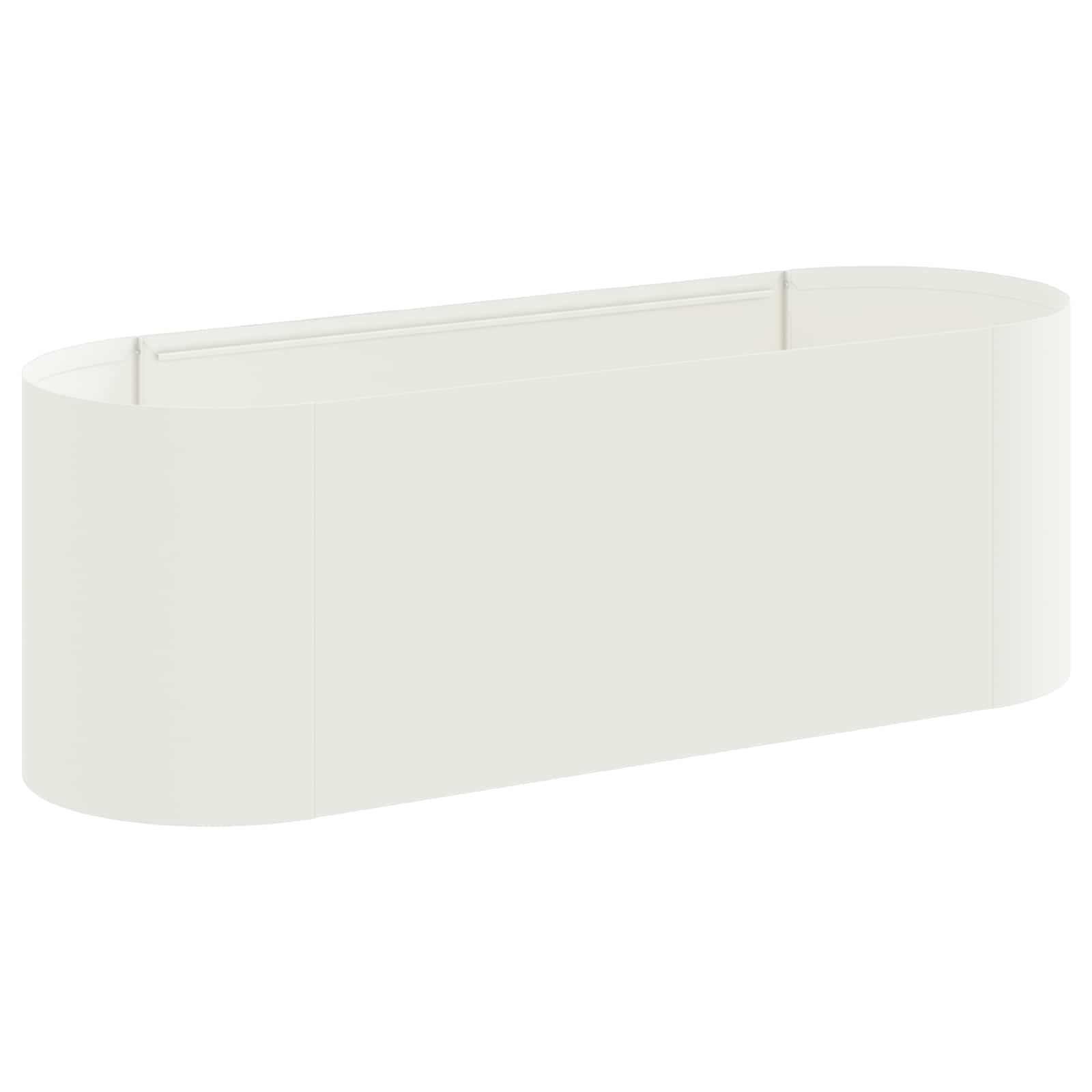Verhoogd Tuinbed Wit 120 x 40 x 40 cm image 1