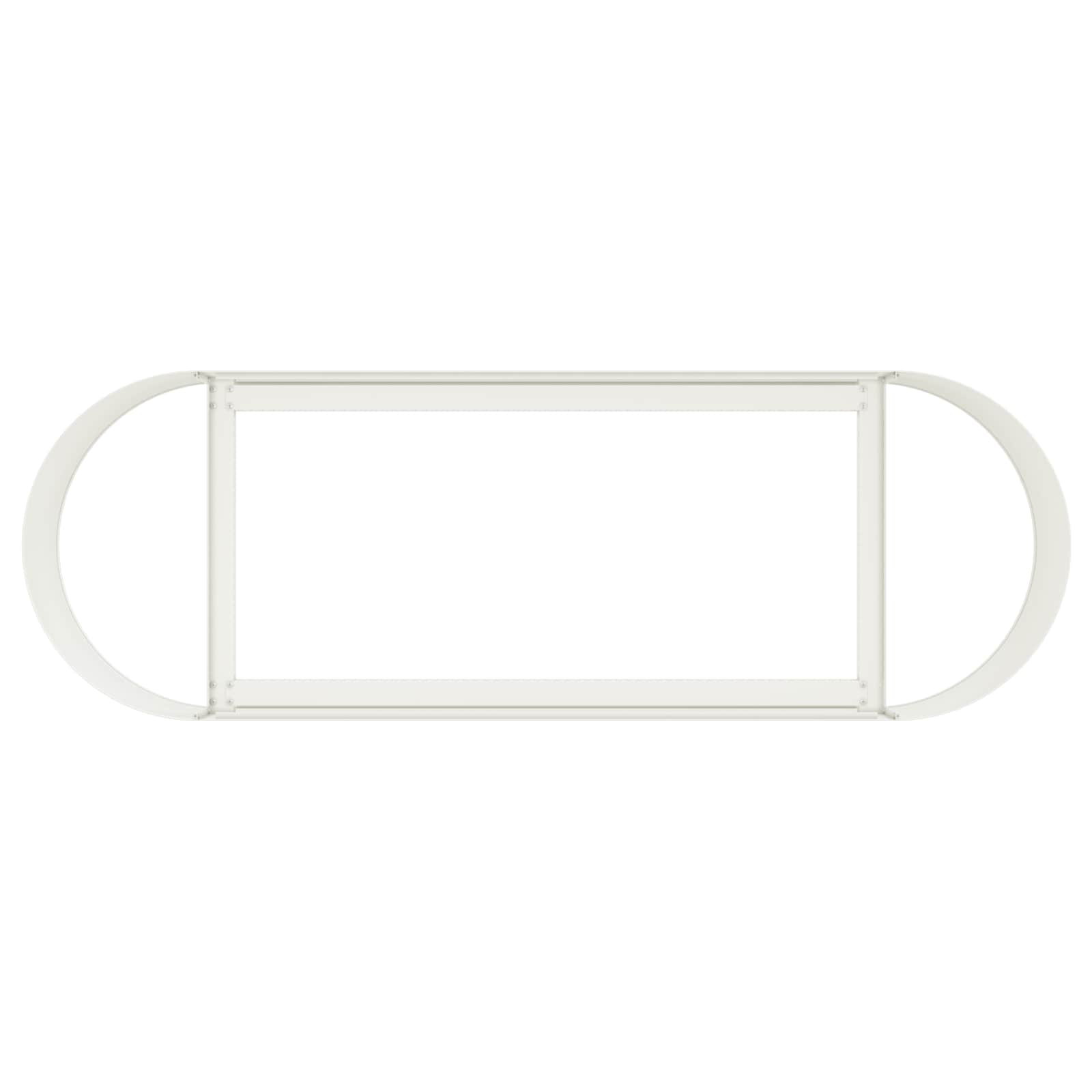 Verhoogd Tuinbed Wit 120 x 40 x 40 cm image 4