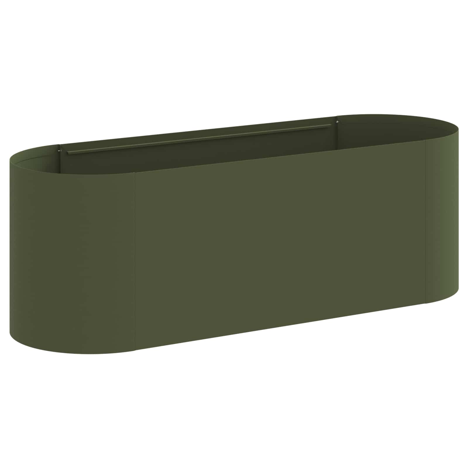 Verhoogd Tuinbed Olijfgroen 120 x 40 x 40 cm image 1