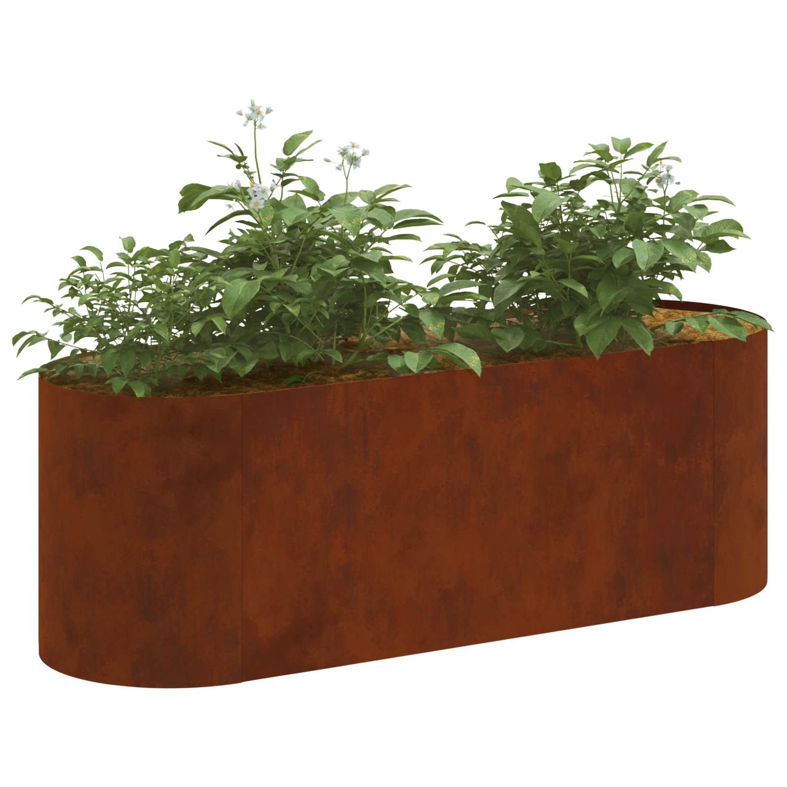 Verhoogd Tuinbed Cortenstaal 120 x 40 x 40 cm image 2