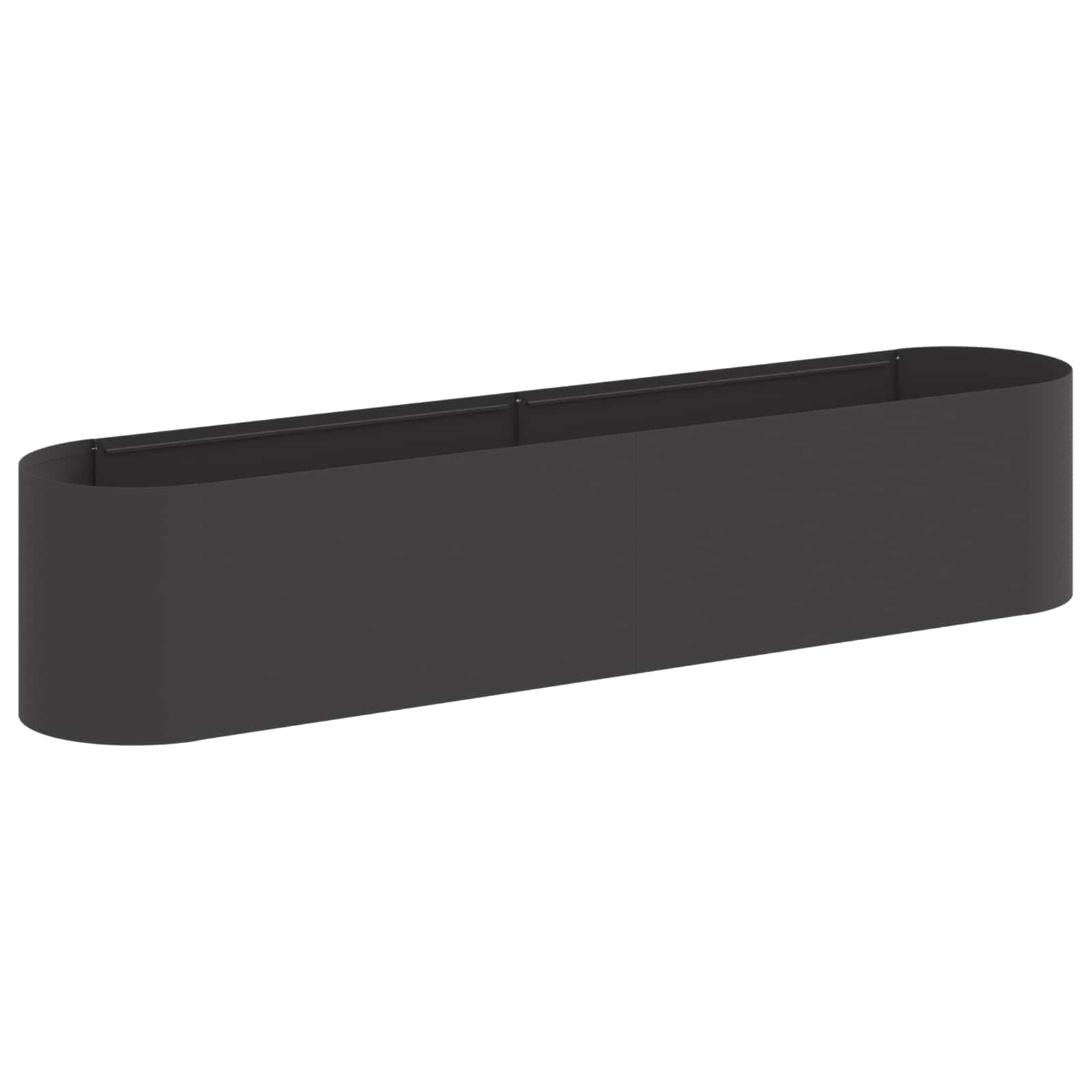 Verhoogd Tuinbed Zwart 200 x 40 x 40 cm image 1