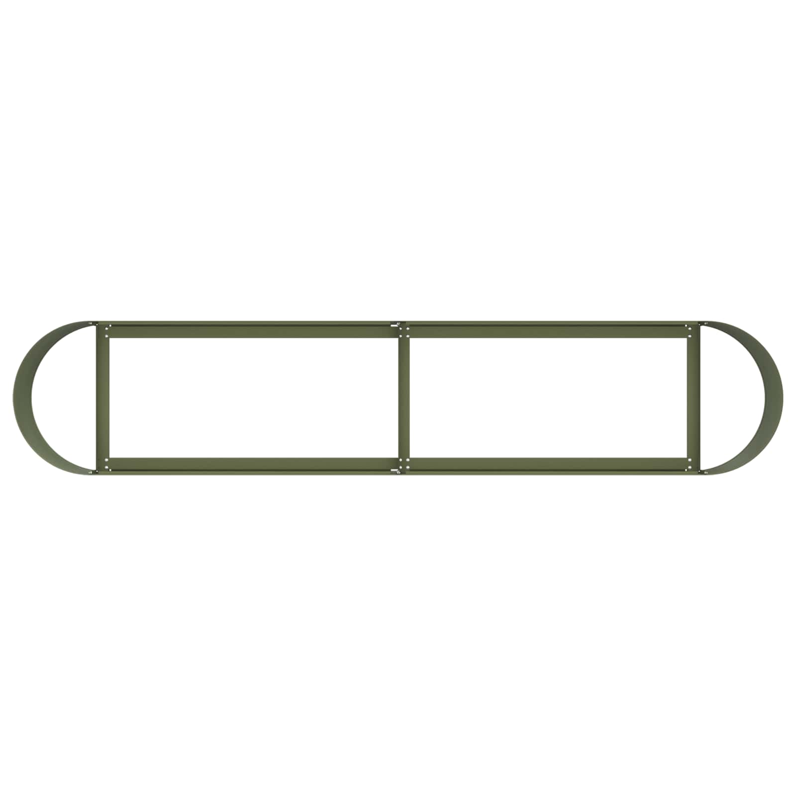 Verhoogd Tuinbed Olijfgroen 200 x 40 x 40 cm image 4