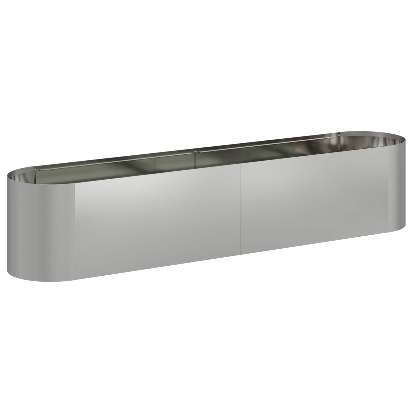 Verhoogd Tuinbed Gegalvaniseerd staal 200 x 40 x 40 cm image 1