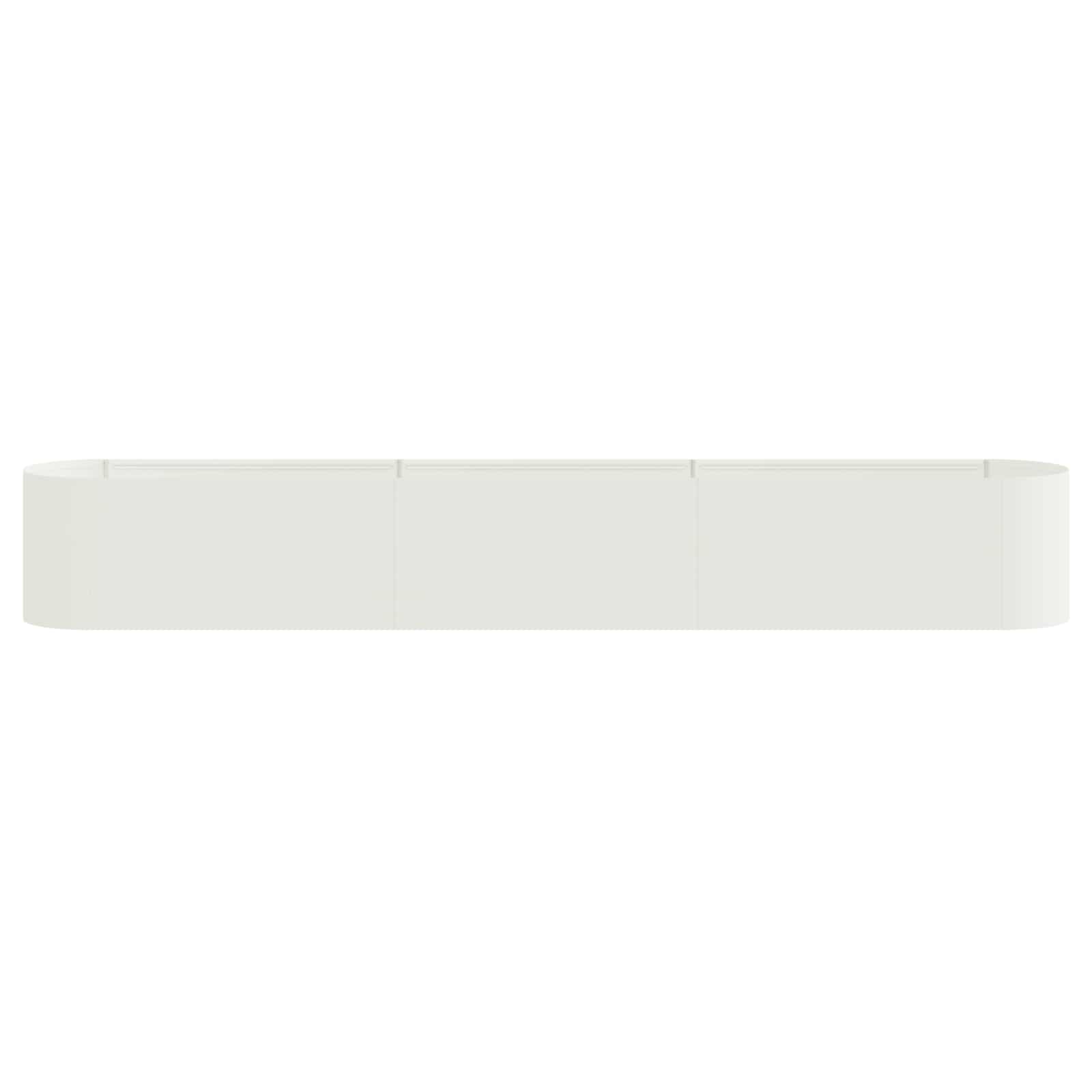 Verhoogd Tuinbed Wit 280 x 40 x 40 cm image 3