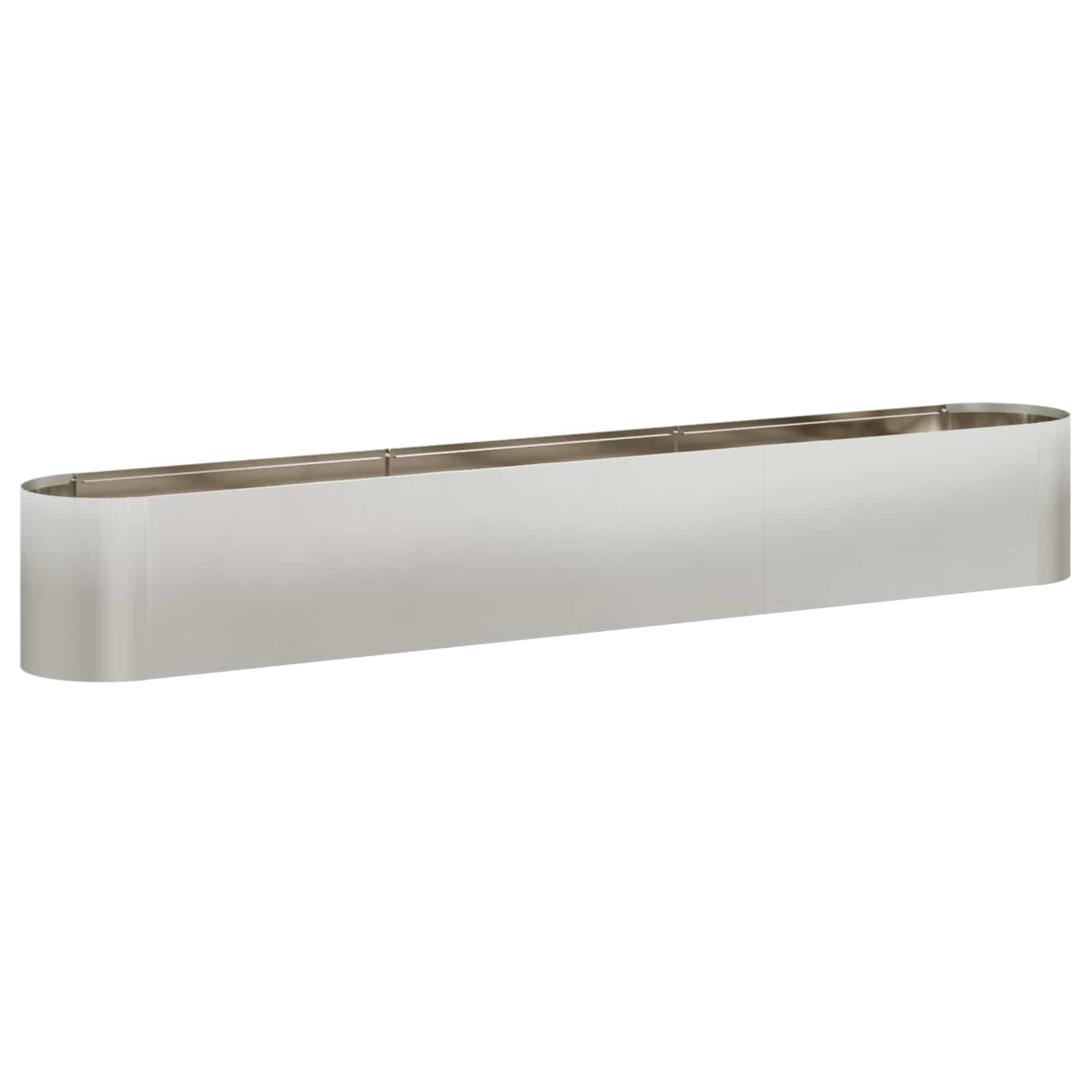 Verhoogd Tuinbed Roestvrij staal 280 x 40 x 40 cm image 1