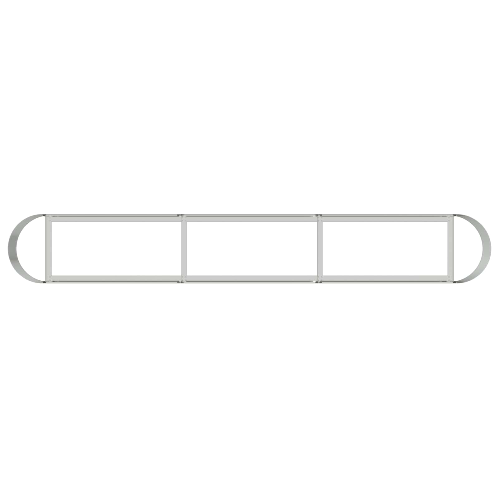 Verhoogd Tuinbed Gegalvaniseerd staal 280 x 40 x 40 cm image 4