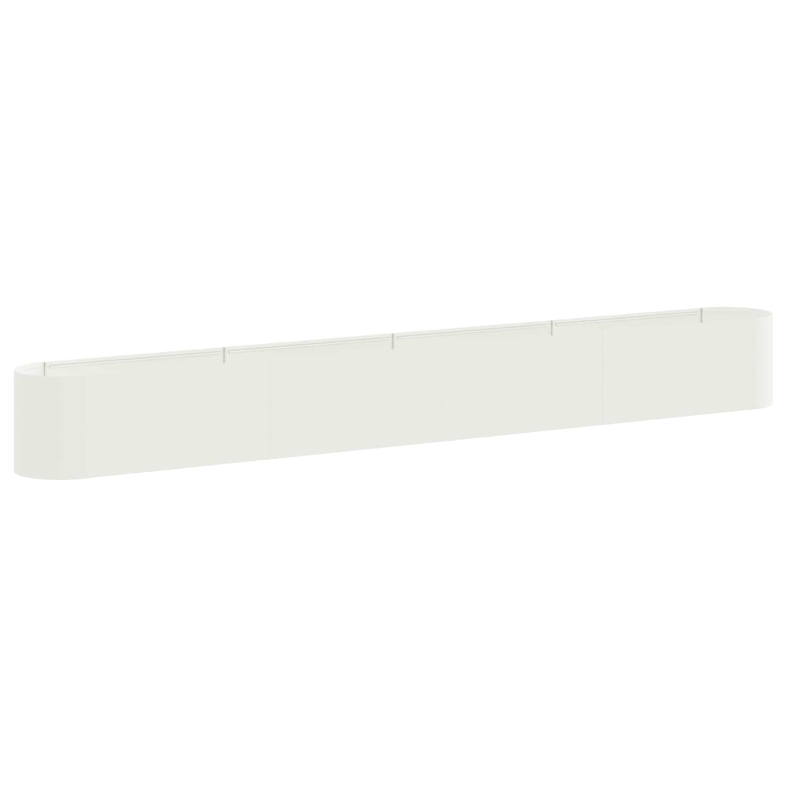 Verhoogd Tuinbed Wit 360 x 40 x 40 cm image 1