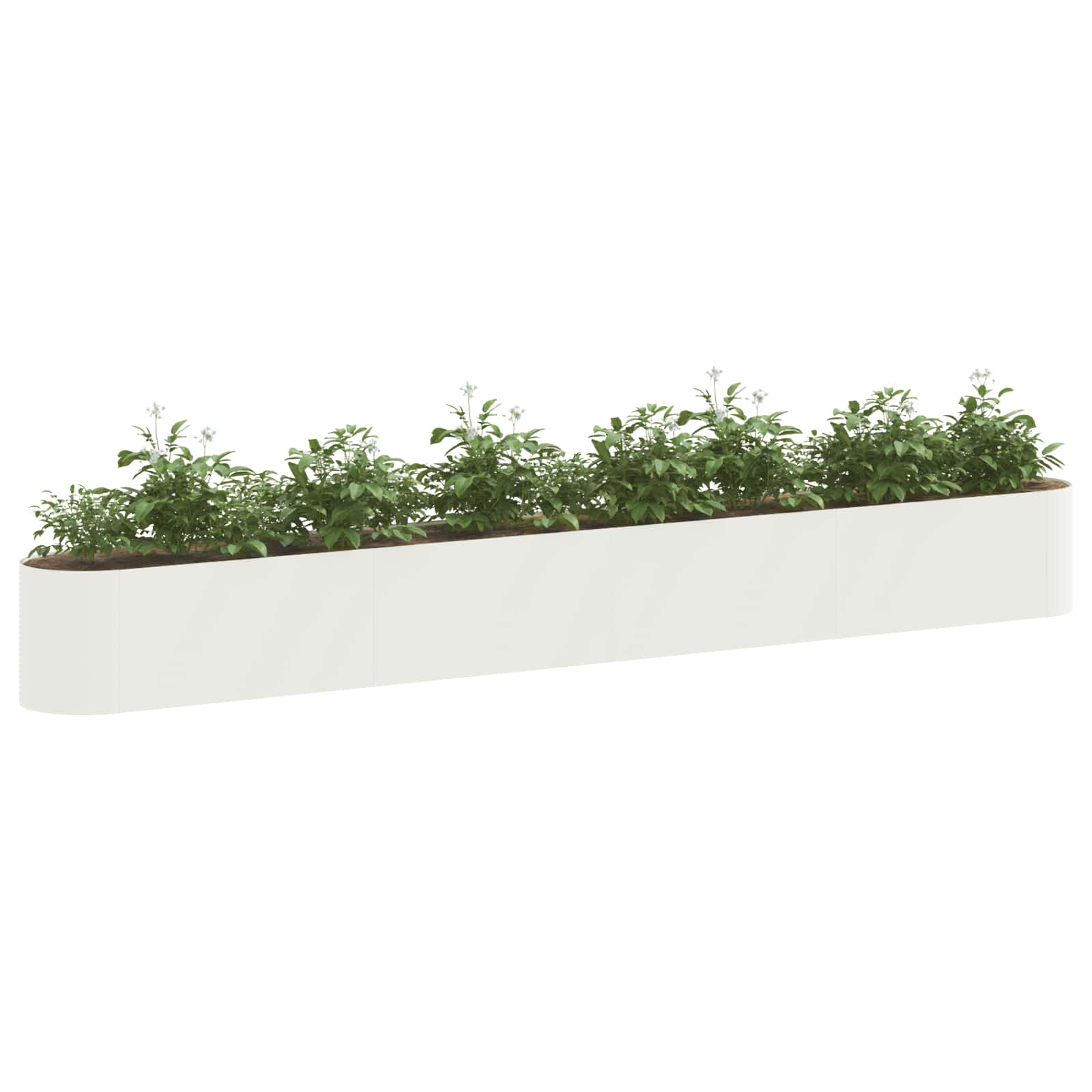 Verhoogd Tuinbed Wit 360 x 40 x 40 cm image 2