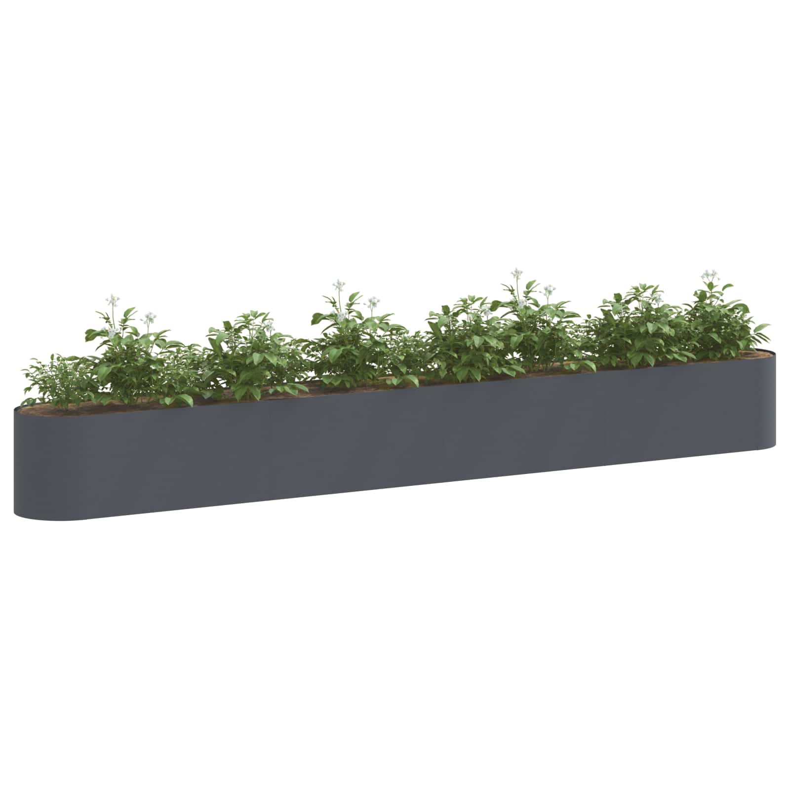 Verhoogd Tuinbed Antracietkleurig 360 x 40 x 40 cm image 2