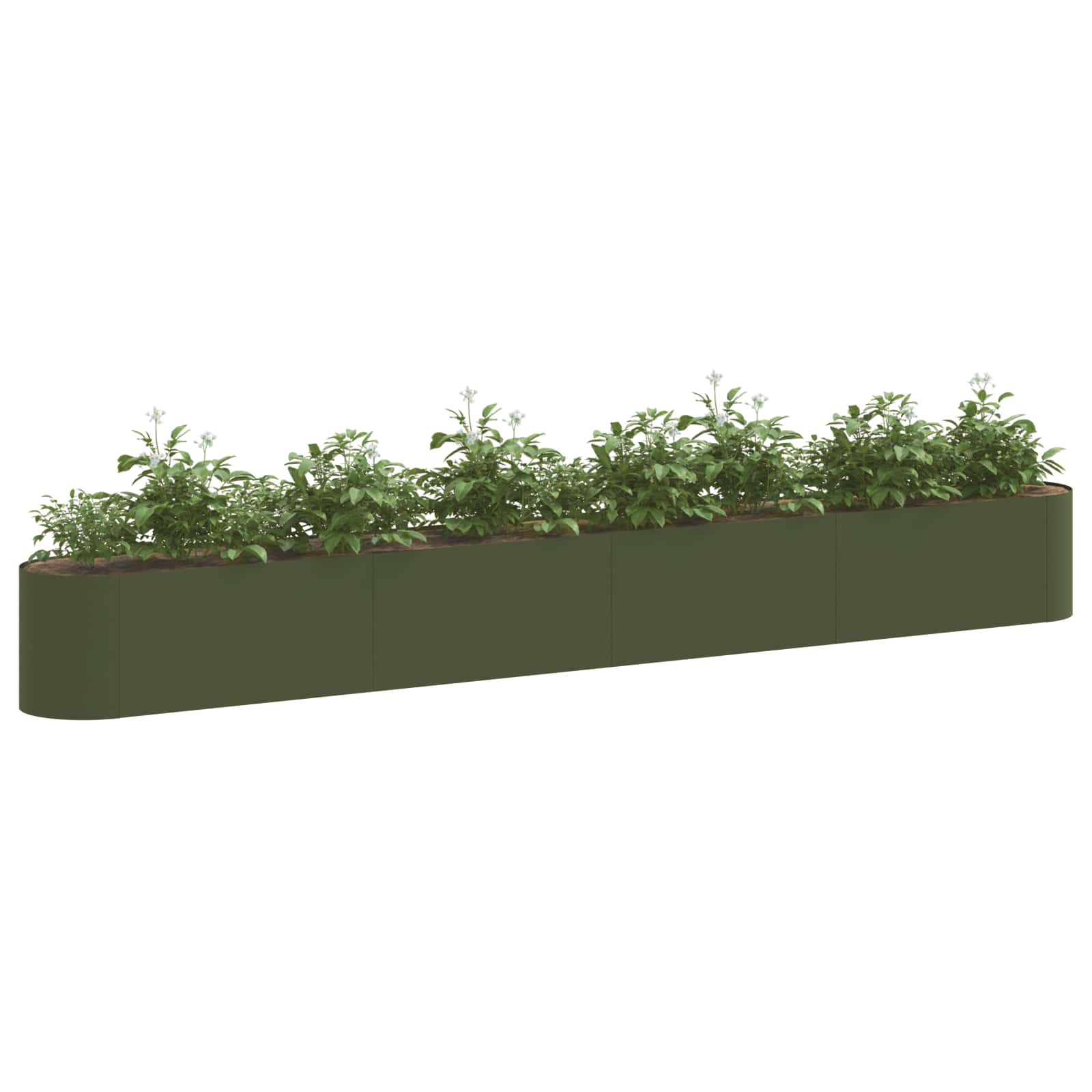 Verhoogd Tuinbed Olijfgroen 360 x 40 x 40 cm image 2