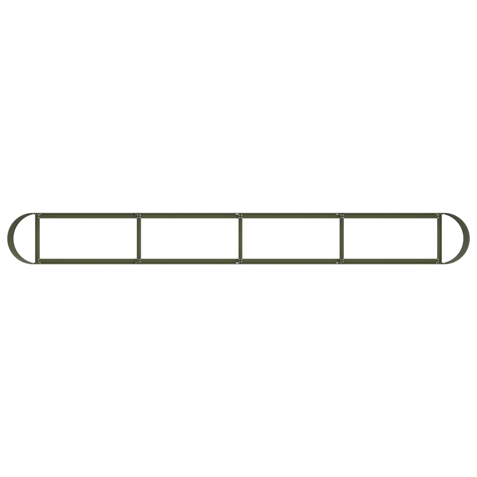 Verhoogd Tuinbed Olijfgroen 360 x 40 x 40 cm image 4