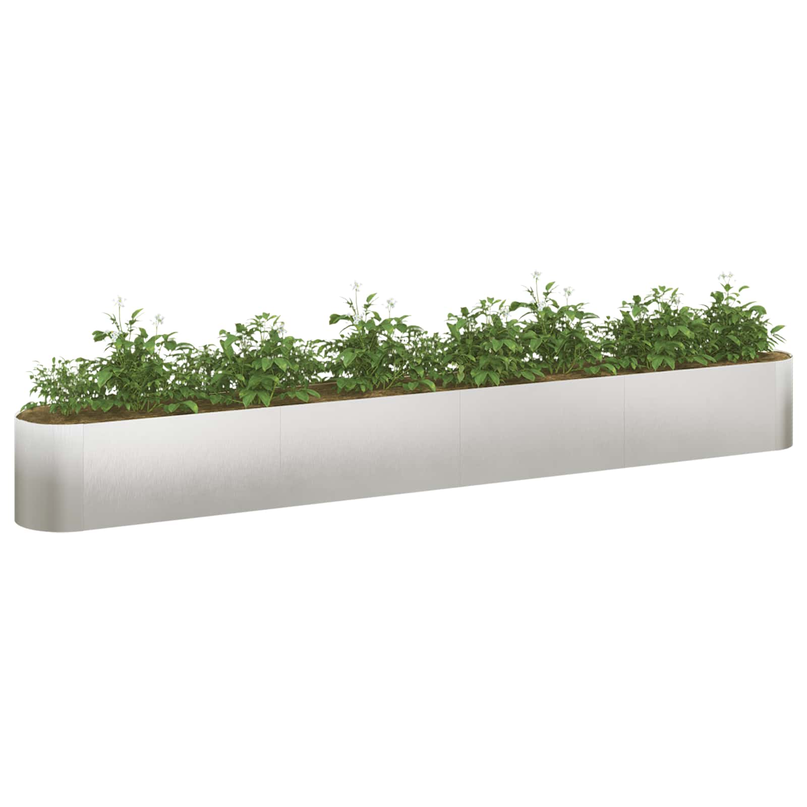 Verhoogd Tuinbed Roestvrij staal 360 x 40 x 40 cm image 2