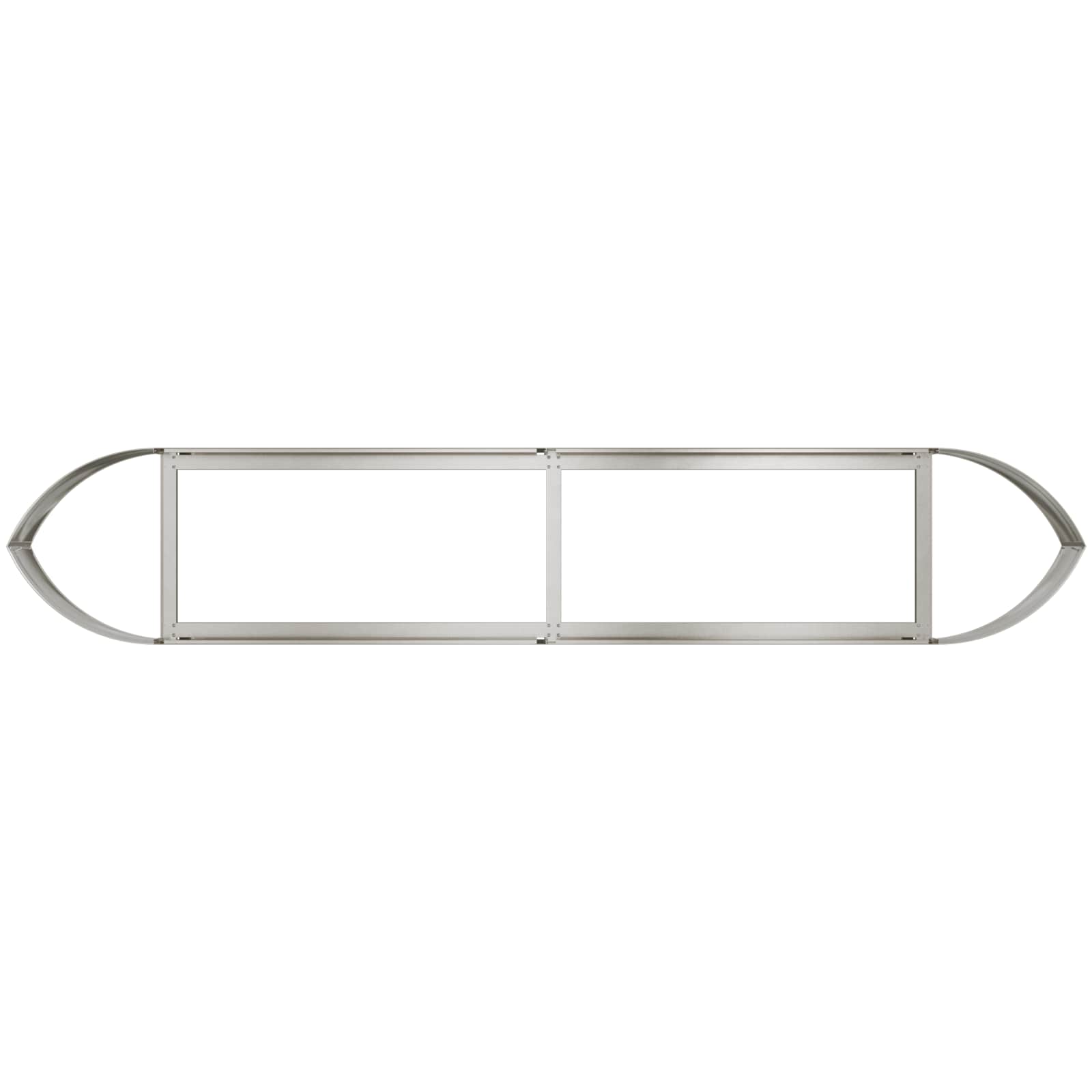 Verhoogd Tuinbed Roestvrij staal 220 x 40 x 40 cm Staal image 4