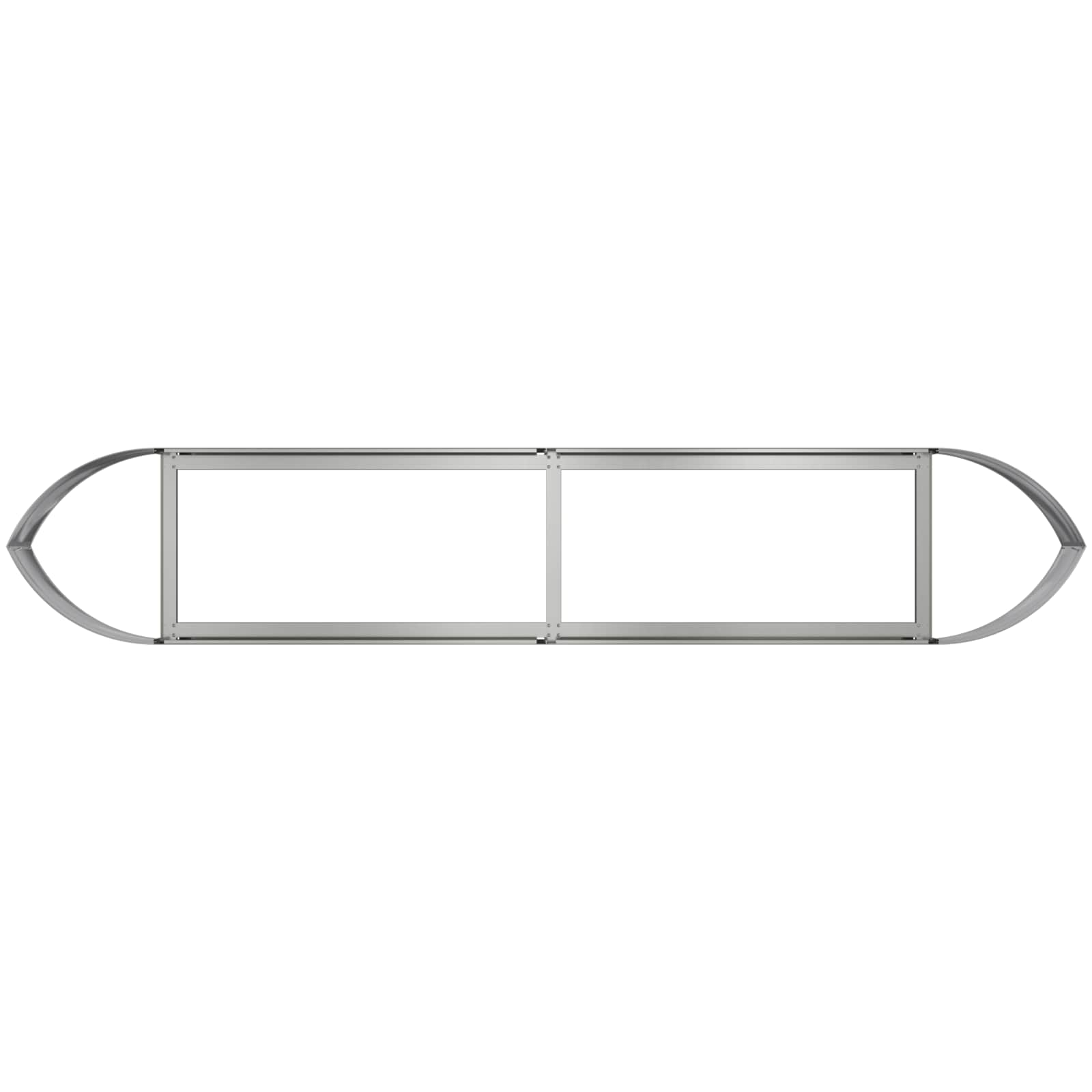 Verhoogd Tuinbed Gegalvaniseerd staal 220 x 40 x 40 cm Staal image 4