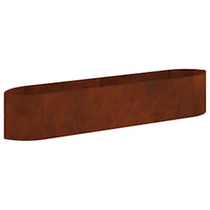 vidaXL T&otilde;stetud Aiapeenar Ilmastikukindel teras 220 x 40 x 40 cm Teras