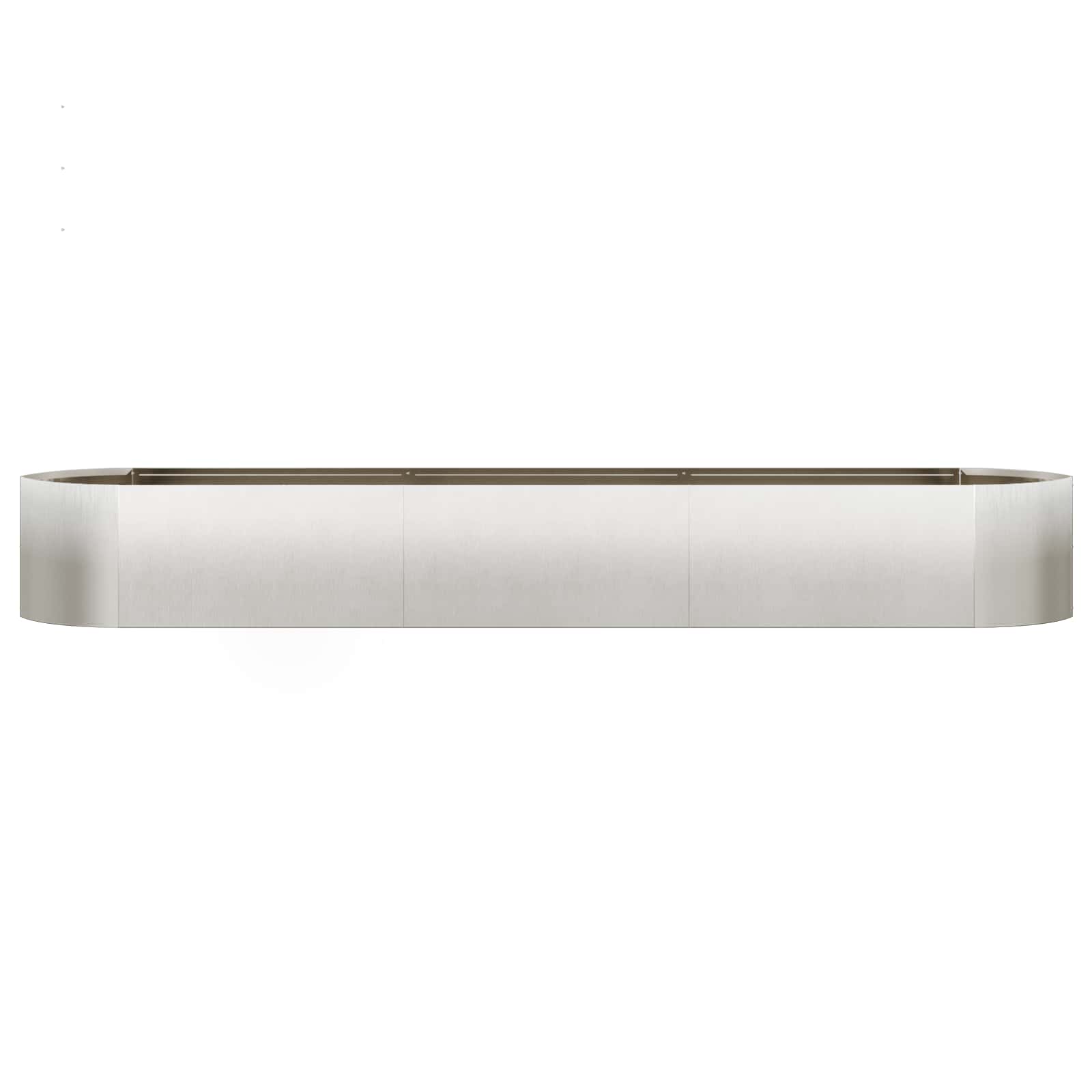 Verhoogd Tuinbed Roestvrij staal 300 x 40 x 40 cm Staal image 3