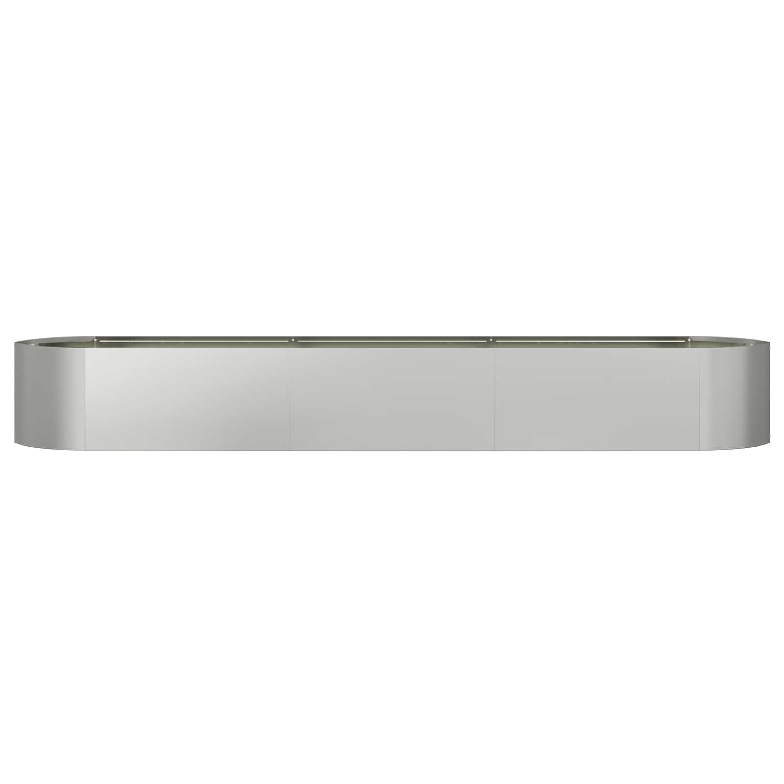 Verhoogd Tuinbed Gegalvaniseerd staal 300 x 40 x 40 cm Staal image 3