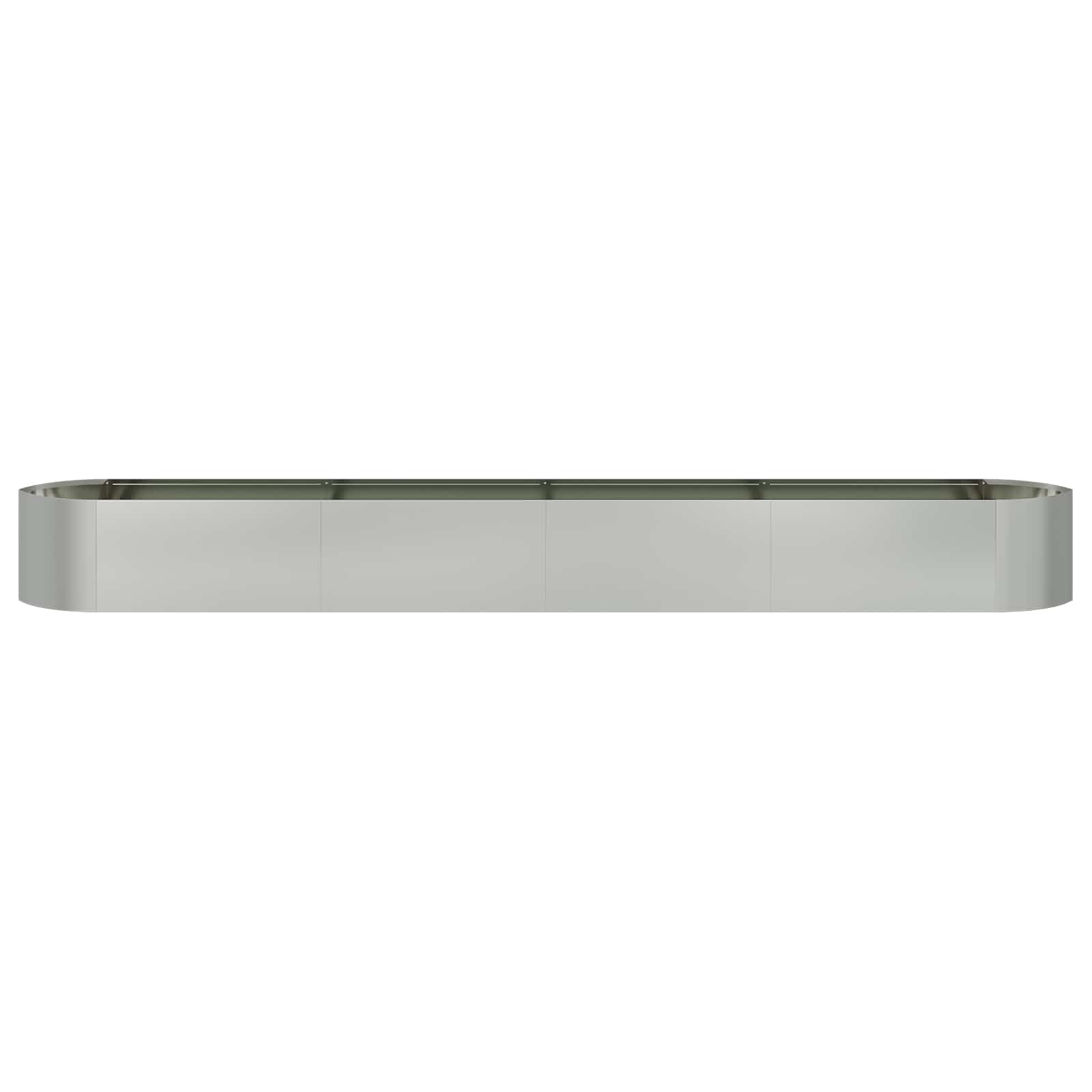 Verhoogd Tuinbed Gegalvaniseerd staal 380 x 40 x 40 cm Staal image 3