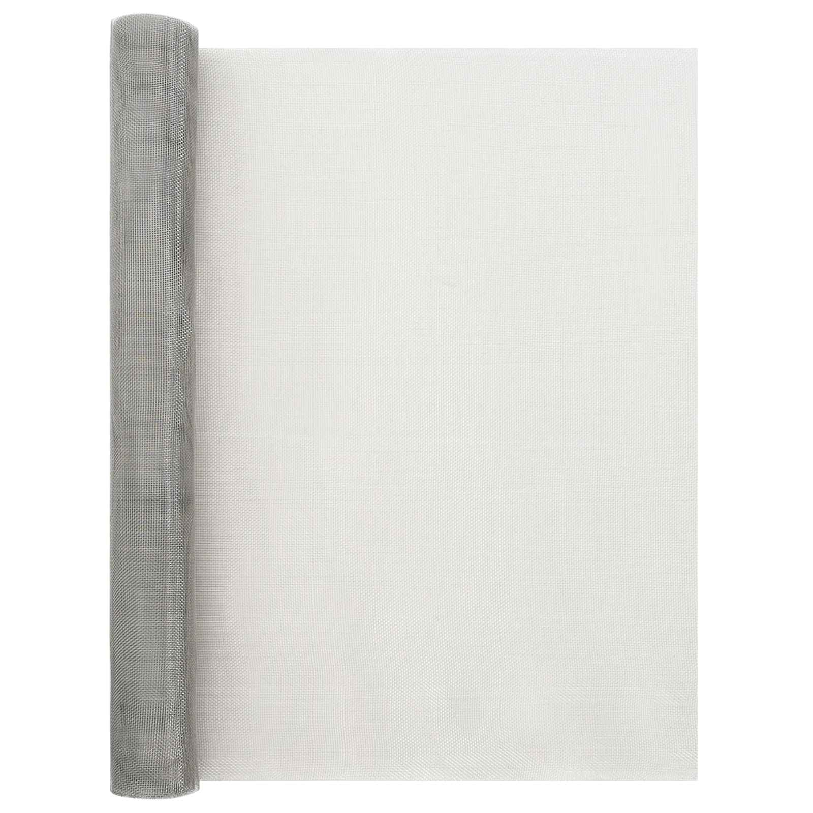 vidaXL Ecran din plasă 60 x 2000 cm 20 Mesh Oțel Inoxidabil 201