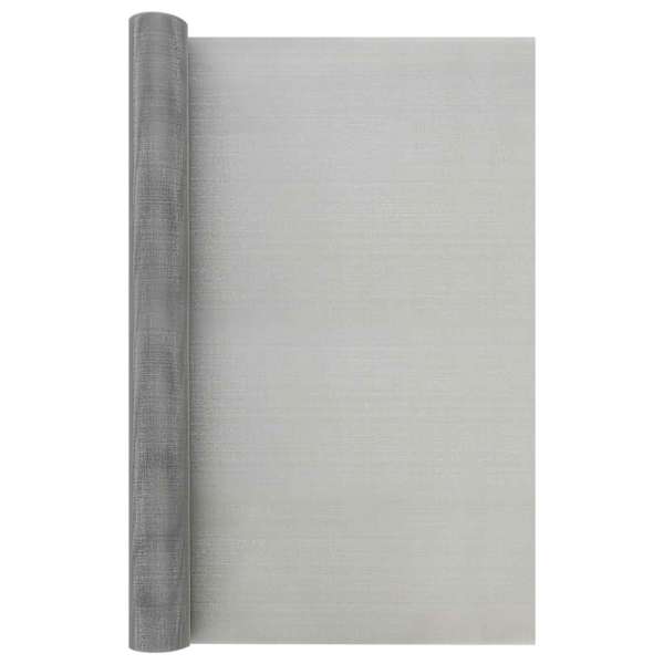 vidaXL V&otilde;rgusilm 80 x 1000 cm 30 Mesh Roostevaba teras 201 H&otilde;bedane
