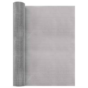 vidaXL V&otilde;rgusilm 40 x 1000 cm 60 Mesh Roostevaba teras 201 H&otilde;bedane