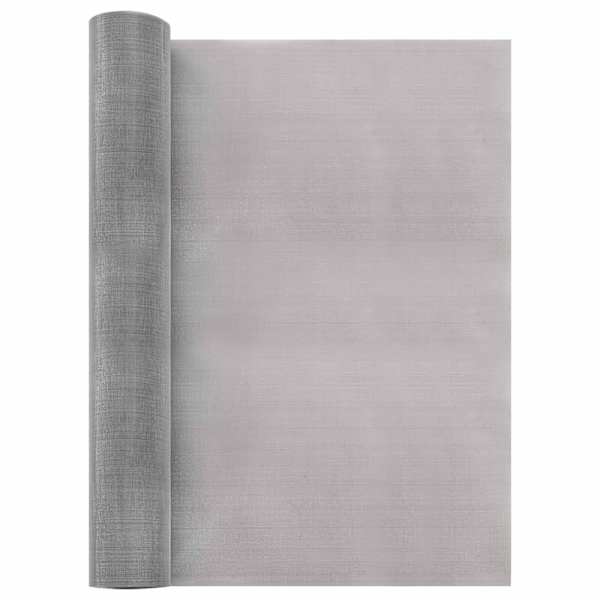 vidaXL V&otilde;rgusilm 40 x 2000 cm 60 Mesh Roostevaba teras 201 H&otilde;bedane