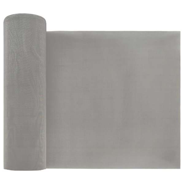 vidaXL V&otilde;rgusilm 20 x 500 cm 120 Mesh Roostevaba teras 201 H&otilde;bedane