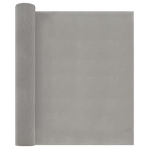 vidaXL V&otilde;rgusilm 40 x 1000 cm 120 Mesh Roostevaba teras 201 H&otilde;bedane