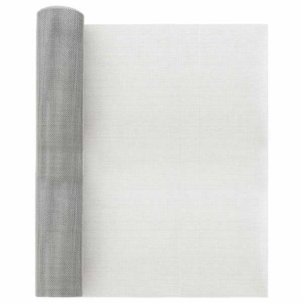 vidaXL V&otilde;rgusilm 40 x 1000 cm 18 mesh Roostevaba teras 304 H&otilde;bedane