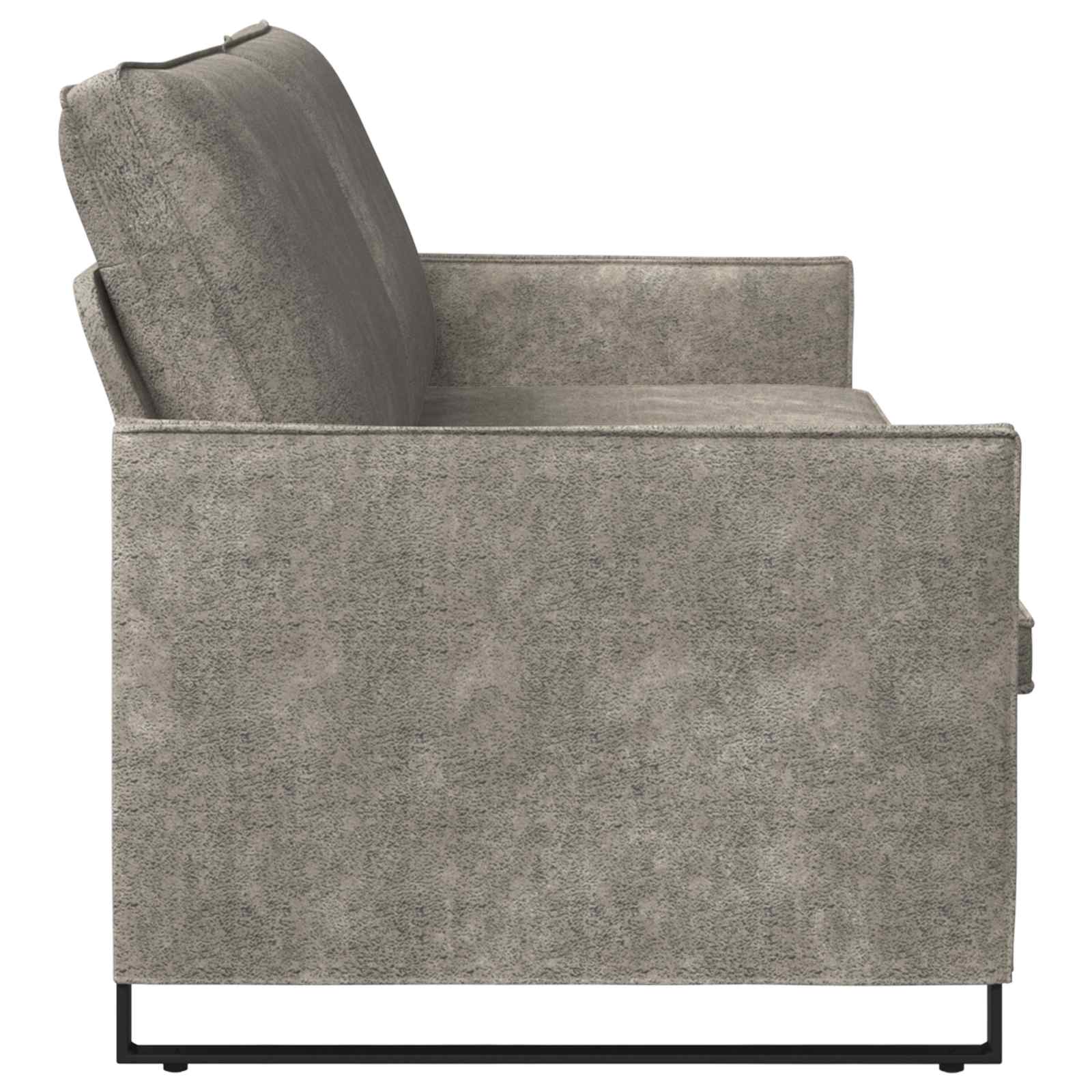 3-sedna sofa Svetlo siva 220 x 81 x 82 cm Umetni velur