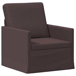 vidaXL &Uuml;ksik diivan Tume pruun 70 x 81 x 82 cm kangas