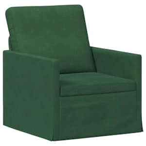 vidaXL &Uuml;ksik diivan Jungle roheline 70 x 81 x 82 cm Korter kangas