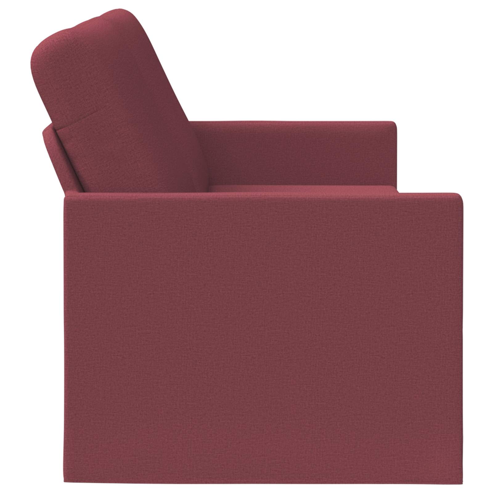 3-sedna sofa Vinorodna rdeča 190 x 81 x 82 cm Blago