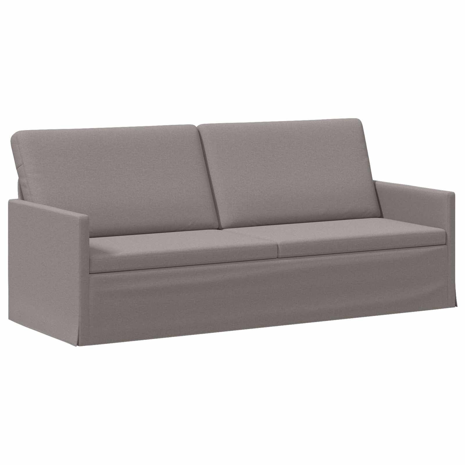 vidaXL 3-místná pohovka Taupe 190 x 81 x 82 cm Textil