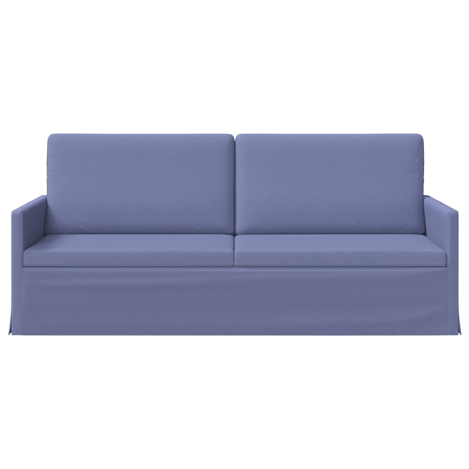 vidaXL - 3-zits - sofa - Jeans - Blauw - 190 - x - 81 - x - 82 - cm - Stof