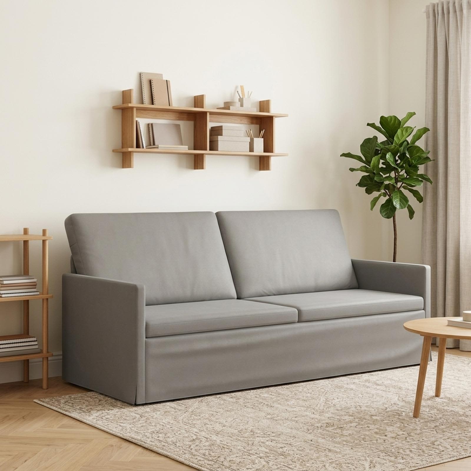 3-sedna sofa Svetlo siva 190 x 81 x 82 cm Žamet