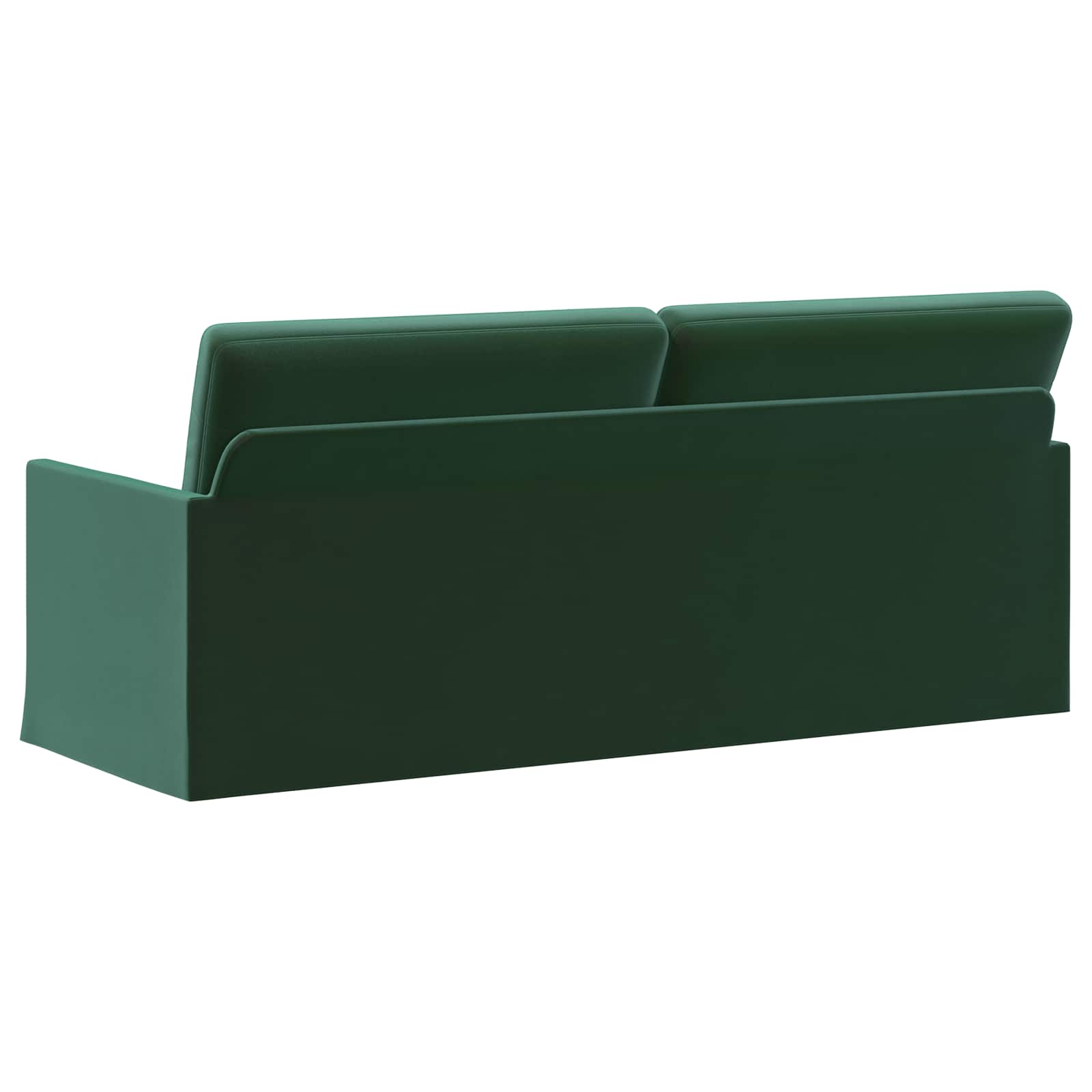 3-sedna sofa Temno zelena 190 x 81 x 82 cm Žamet