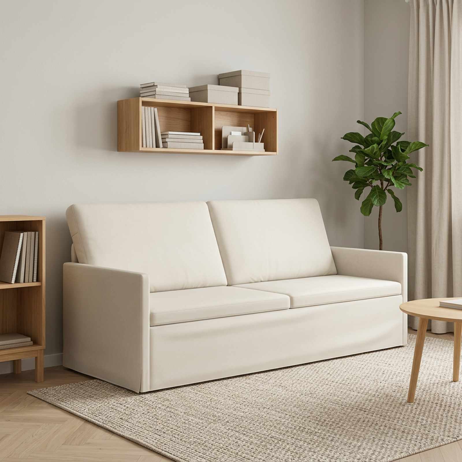 3-sedna sofa Krem 190 x 81 x 82 cm Žamet