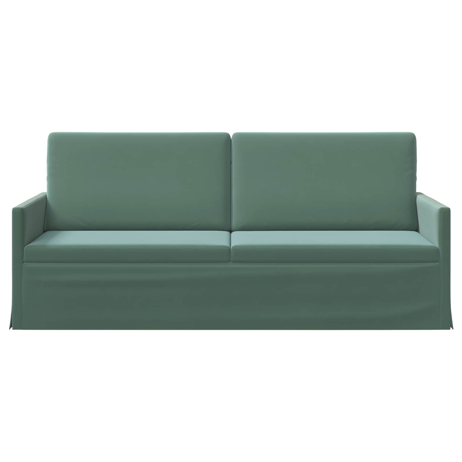 vidaXL - 3-zits - sofa - Zeegroen - 190 - x - 81 - x - 82 - cm - fluweel