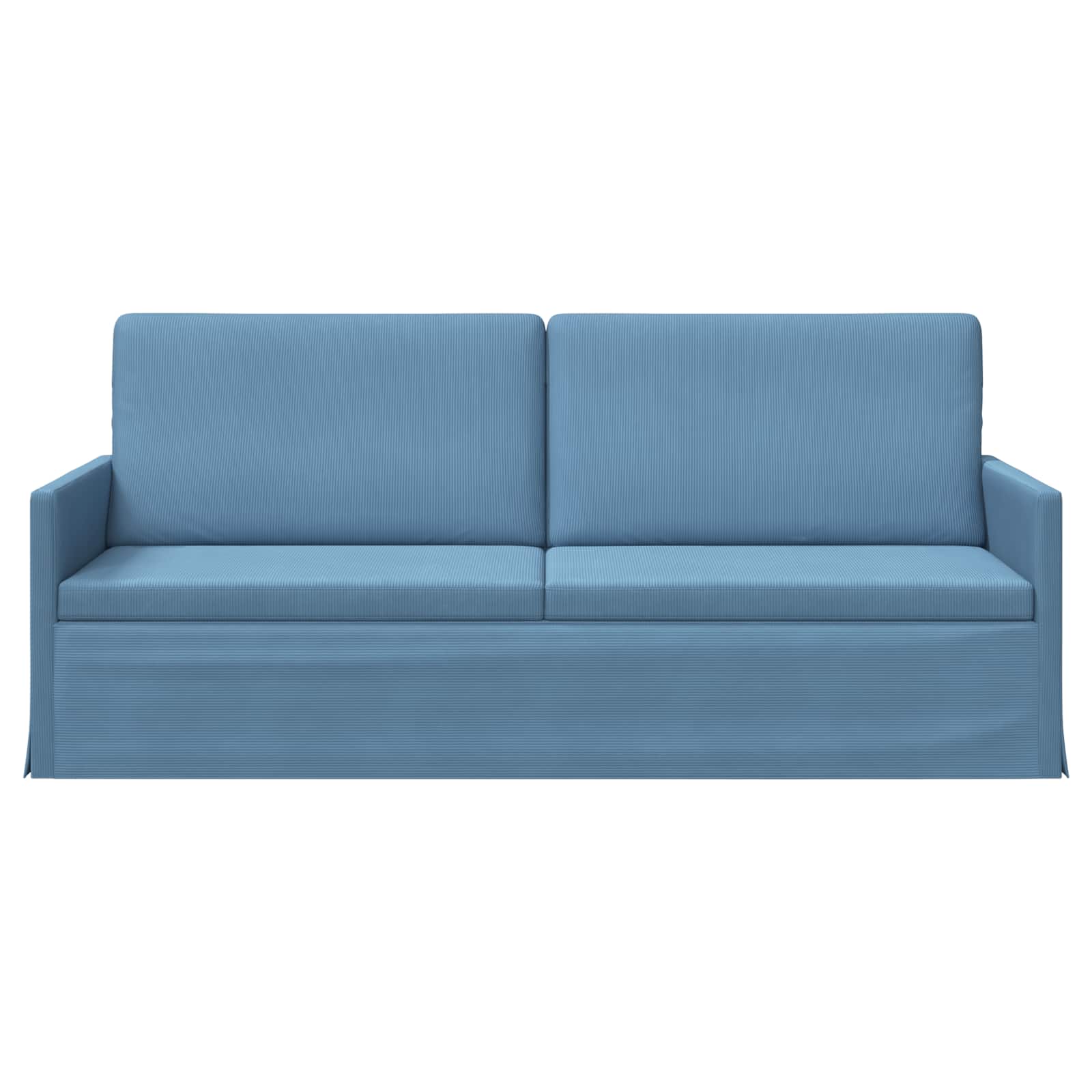 3-sedna sofa Modra 190 x 81 x 82 cm Žametna tkanina