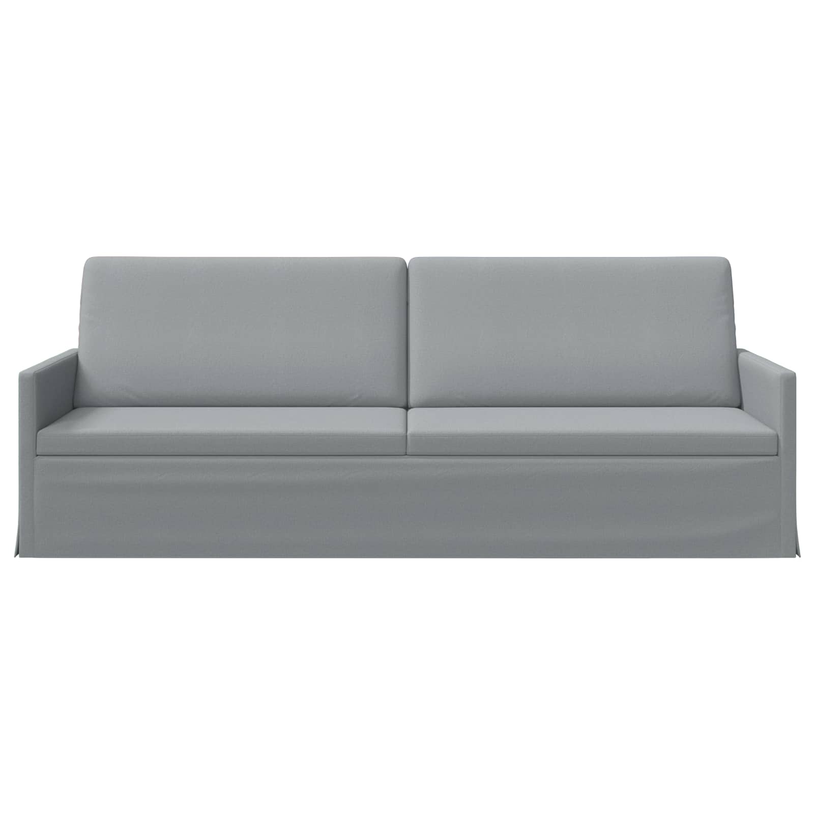 vidaXL - 3-zits - sofa - Lichtgrijs - 220 - x - 81 - x - 82 - cm - Stof