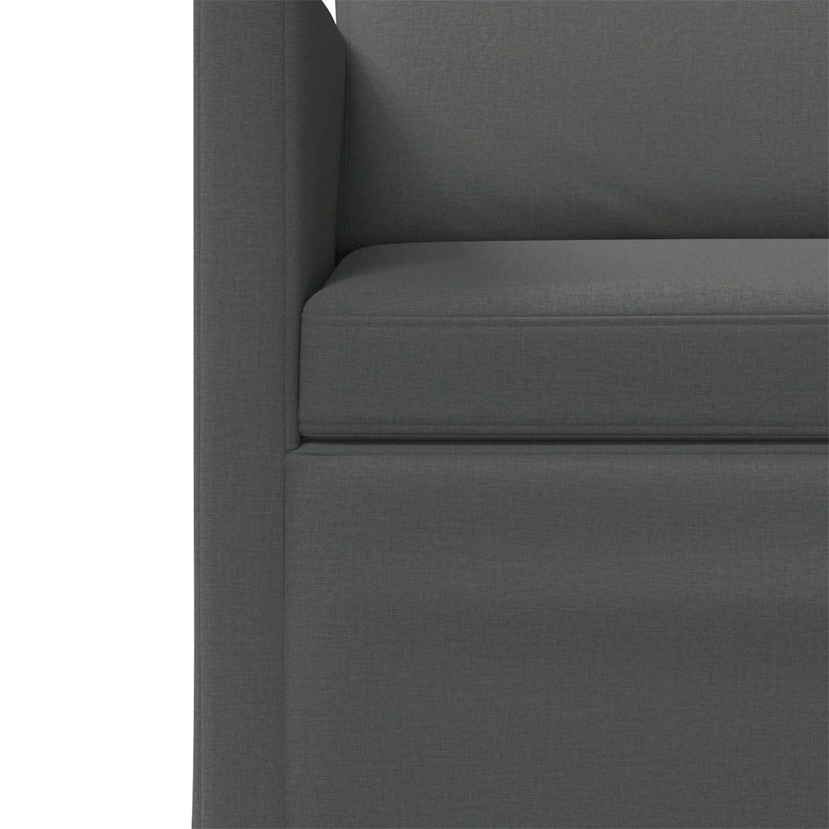 3-personers sofa Mørkegrå 220 x 81 x 82 cm Stof - Billede 6