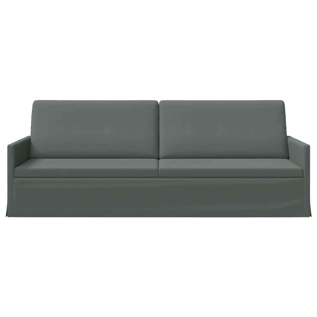 3-personers sofa Mørkegrå 220 x 81 x 82 cm Stof - Billede 3