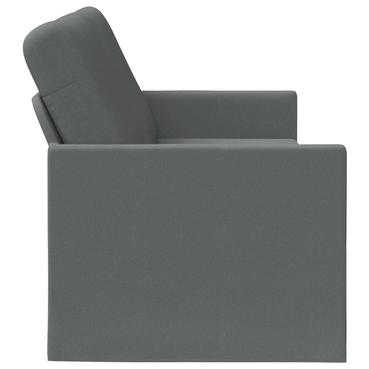 3-personers sofa Mørkegrå 220 x 81 x 82 cm Stof - Billede 4